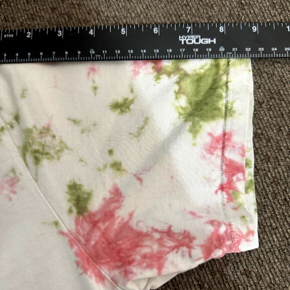 Guess T Shirt Men Medium Crewneck Tie Dye Graphic Logo Slim Fit 90s Y2K Classic - Picture 3 of 8